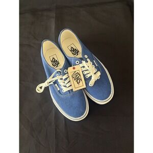 New Men's Vans Authentic Thrift Navy Size 7.5 Men's and 9 Women's
